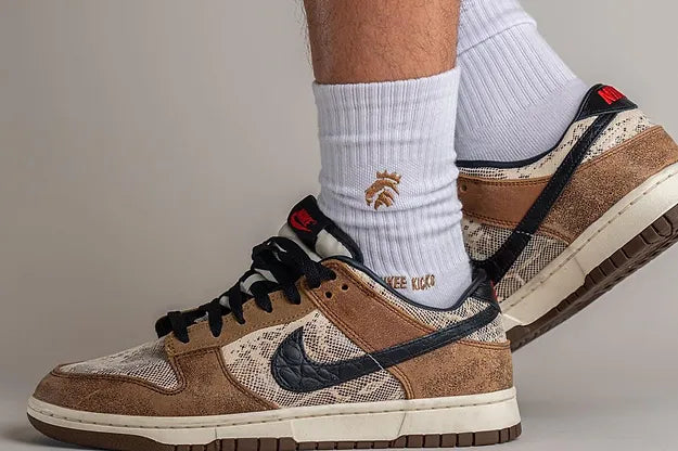 The Nike Dunk Low CO.JP Brown Snakeskin