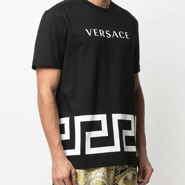 Versace logo print T-shirt
